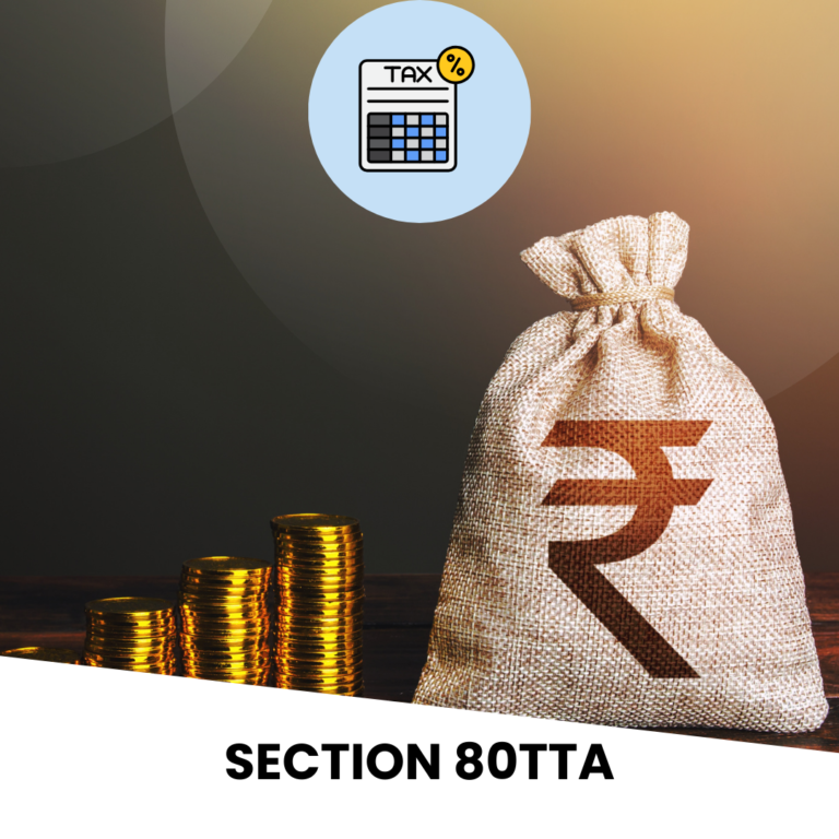 Deduction under Section 80TTA of the Income Tax Act 1961