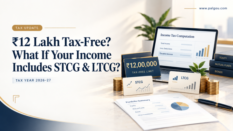 Is ₹12 Lakh Tax Free in Tax Year 2026-27? STCG & LTCG Explained